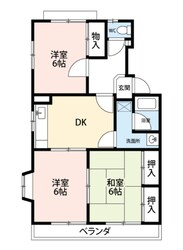 フラターナルヒルズの物件間取画像